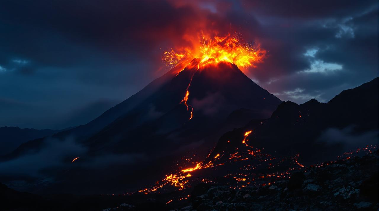 丫丫影院-丫丫影院HDR：火山爆发震撼实拍